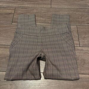 SOHO Plaid Straight Leg Pants – Size Medium